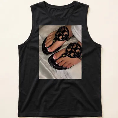 Minimalist Calgary Advocare BHockey Pride T-Shirt without visible graphics — printed on a tank top