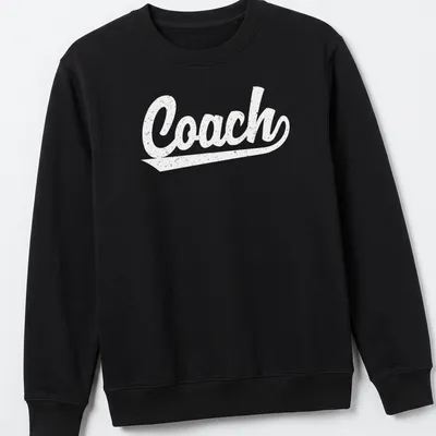 Vintage athletic inspired T-shirt for sports enthusiasts — printed on a unisex sweatshirt