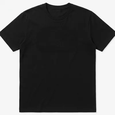 Antique engraving of wild horses in motion on a vintage T-shirt